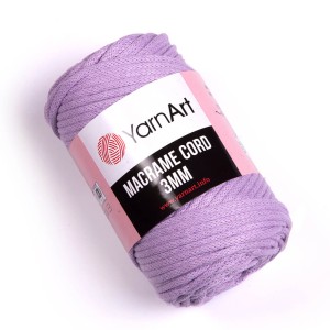 Sznurek Pleciony Macrame Cord 3mm 765 - kolor fioletowy