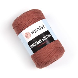Sznurek Pleciony Macrame Cotton  785 - kolor czerwony