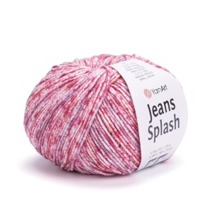 Włóczka Wielobarwna Przecierana Jeans Splash - kolor 941