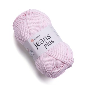 Włóczka Jeans Plus 18 - kolor różowy