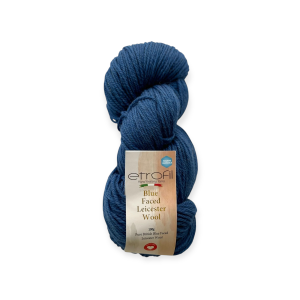 Włóczka Blue Faced Leicester Wool – naturalna wełna owcza 75179 kolor niebieski