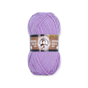 Włóczka Merino Gold 200 -  056 - kolor niebieski