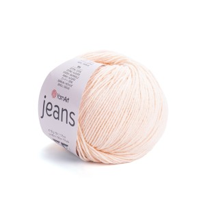 Włóczka Jeans 73 - kolor beżowy